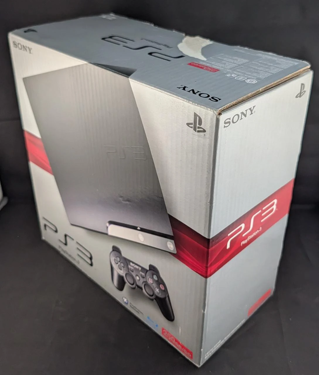 Playstation PS3 Slim na Caixa + Cabos + 1 Controle Não-Oficial – photo 3